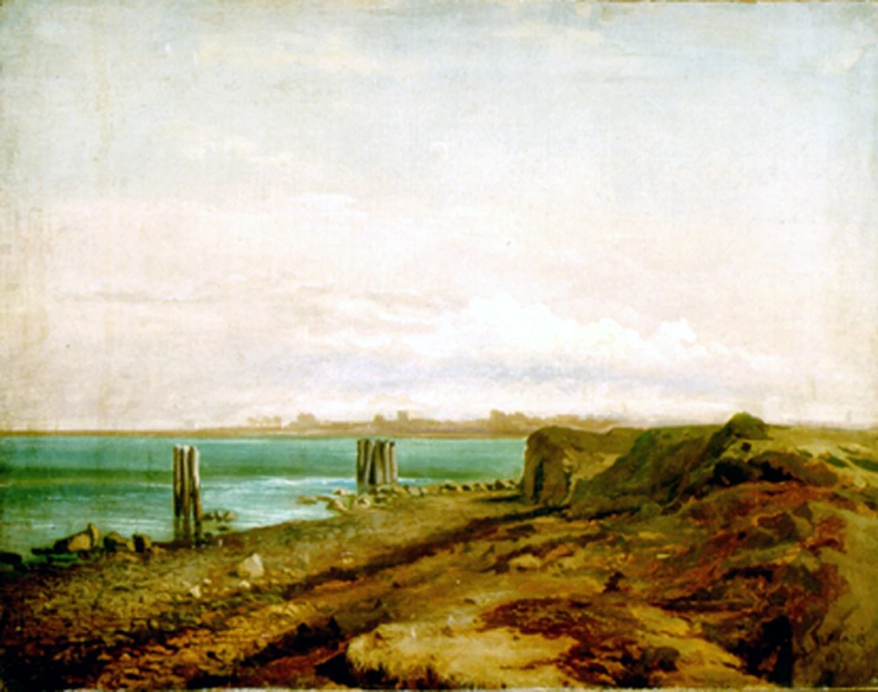 Paesaggio verso le foci